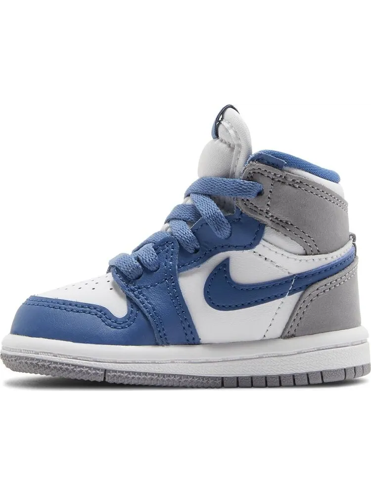 Кроссовки Air Jordan 1 Retro High OG TD True Blue — изображение 3 из 8, синий