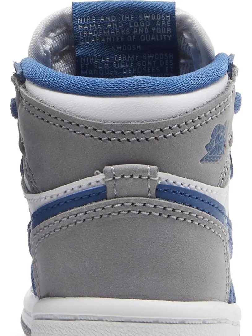 Кроссовки Air Jordan 1 Retro High OG TD True Blue — изображение 7 из 8, синий