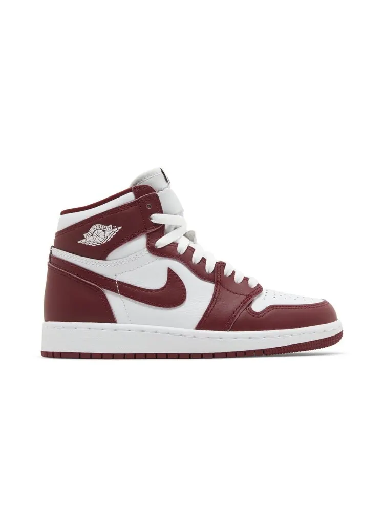 Кроссовки Air Jordan 1 Retro High OG GS — изображение 1 из 4, красный