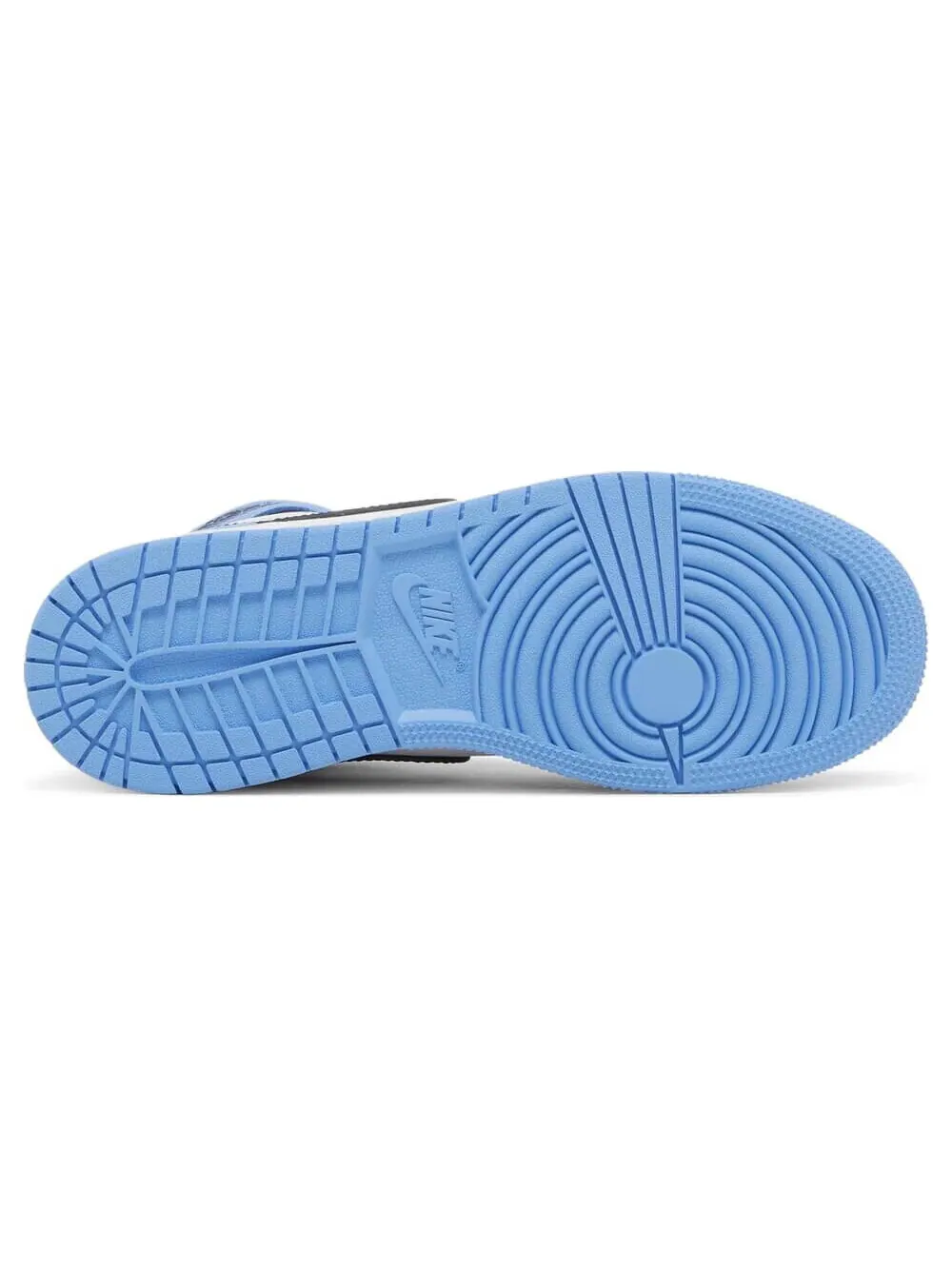 Кроссовки Nike Air Jordan 1 Retro High OG GS UNC Toe — изображение 7 из 8, белый/голубой/черный