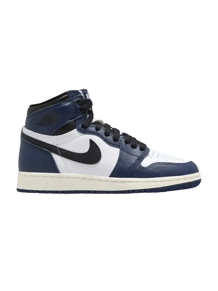 Кроссовки Air Jordan 1 Retro High OG GS — изображение 1 из 1, темно-синий