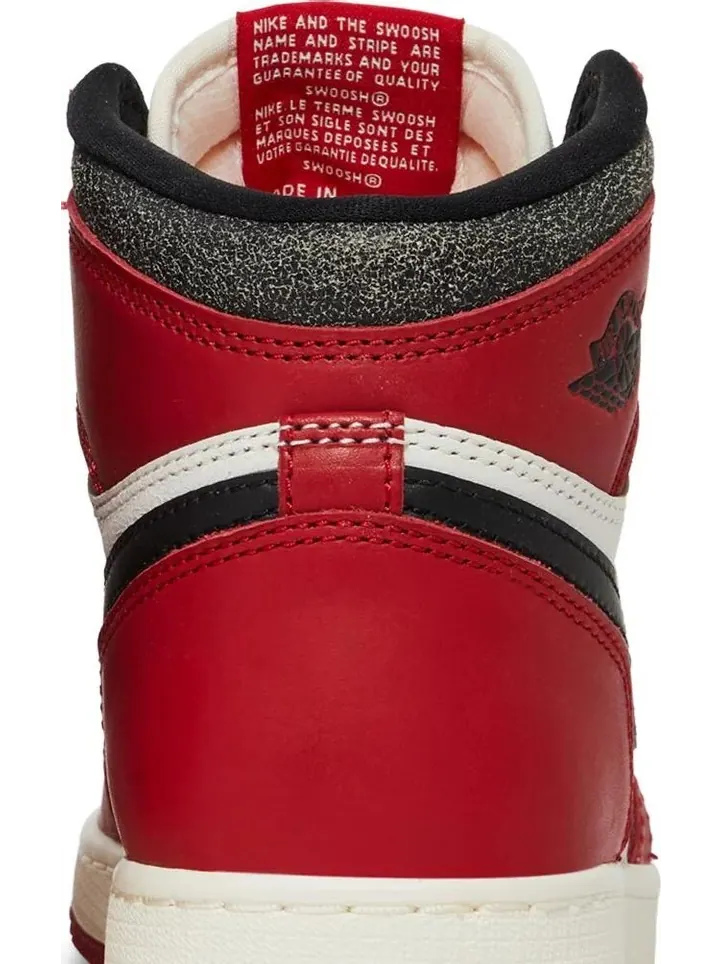Air Jordan 1 Retro High OG GS Chicago Lost & Found — изображение 7 из 8, красный/черный