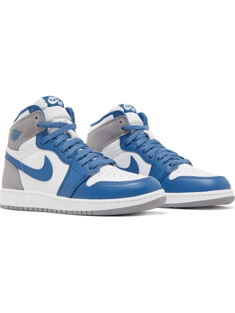 Кроссовки Air Jordan 1 Retro High OG GS True Blue — изображение 8 из 8, синий