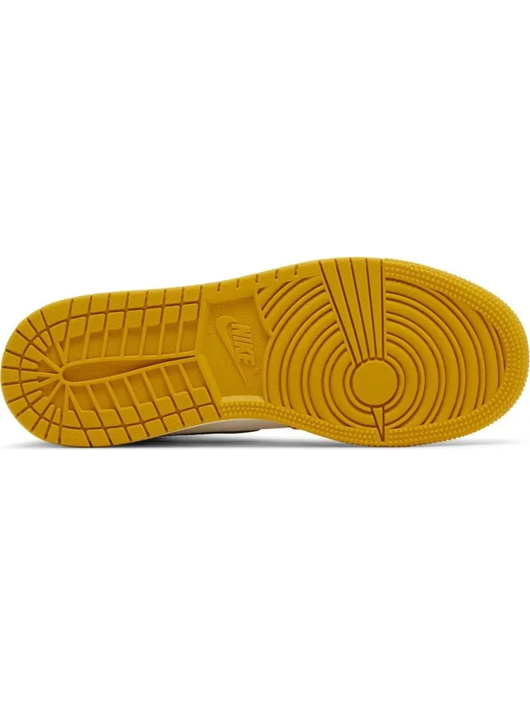 Кроссовки Air Jordan 1 Retro High OG GS 'Yellow Ochre' — изображение 4 из 4, желтый