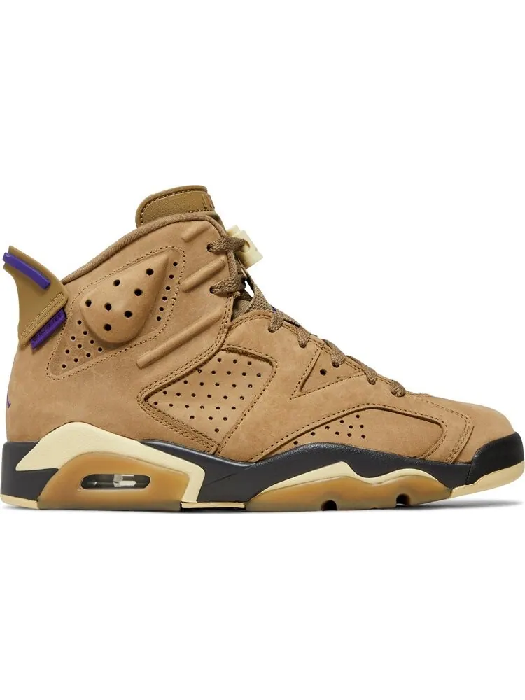 Кроссовки Wmns Air Jordan 6 Retro GORE-TEX 'Brown Kelp' — изображение 1 из 4, коричневый