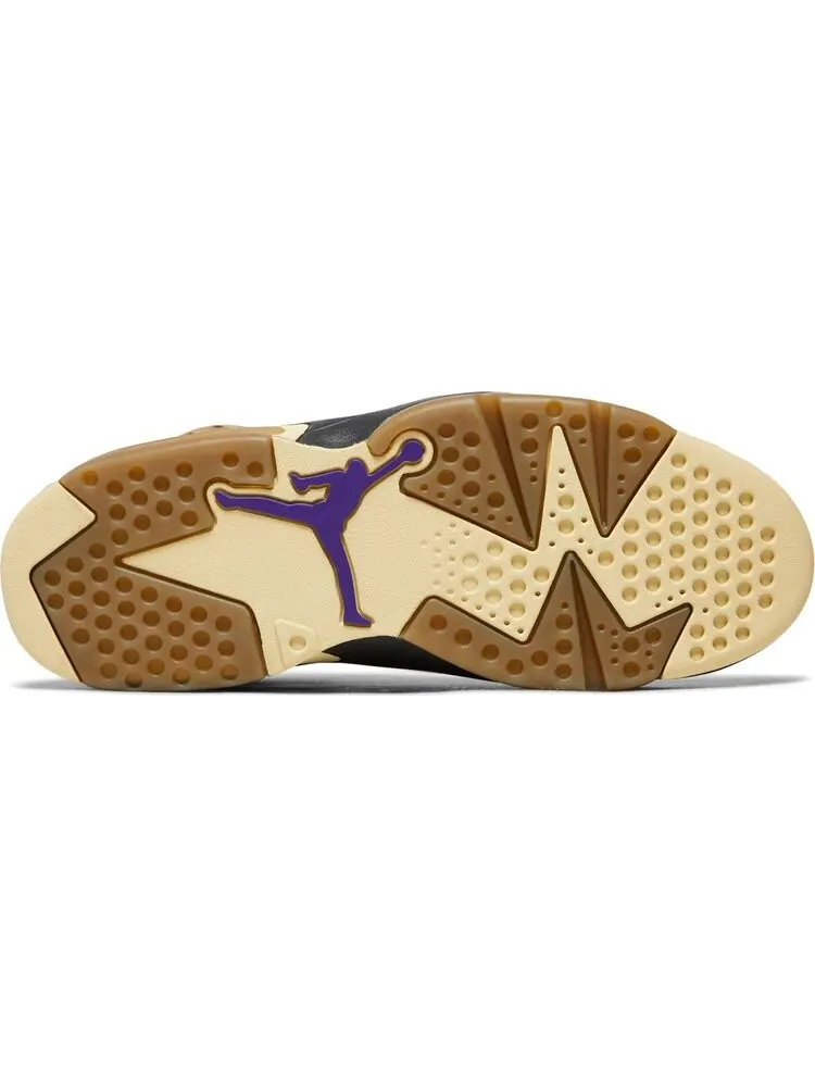 Кроссовки Wmns Air Jordan 6 Retro GORE-TEX 'Brown Kelp' — изображение 4 из 4, коричневый