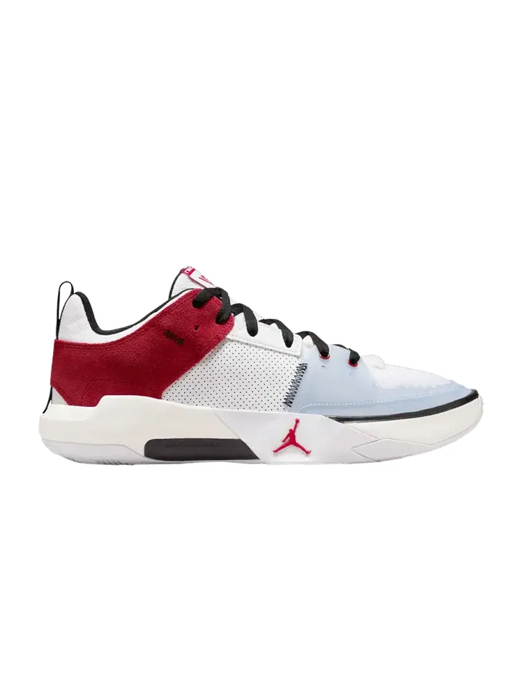 Кроссовки Jordan One Take 5 PF 'White Black Gym Red' — изображение 1 из 1, белый черный красный