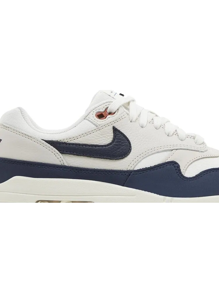 Кроссовки Wmns Air Max 1 'Obsidian Rugged Orange' — изображение 2 из 4, синий