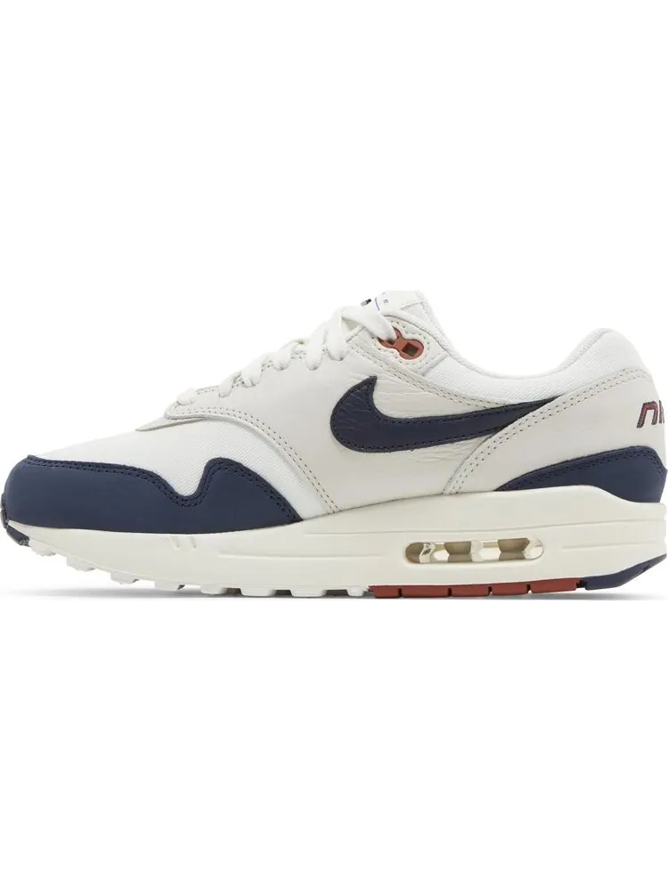 Кроссовки Wmns Air Max 1 'Obsidian Rugged Orange' — изображение 3 из 4, синий