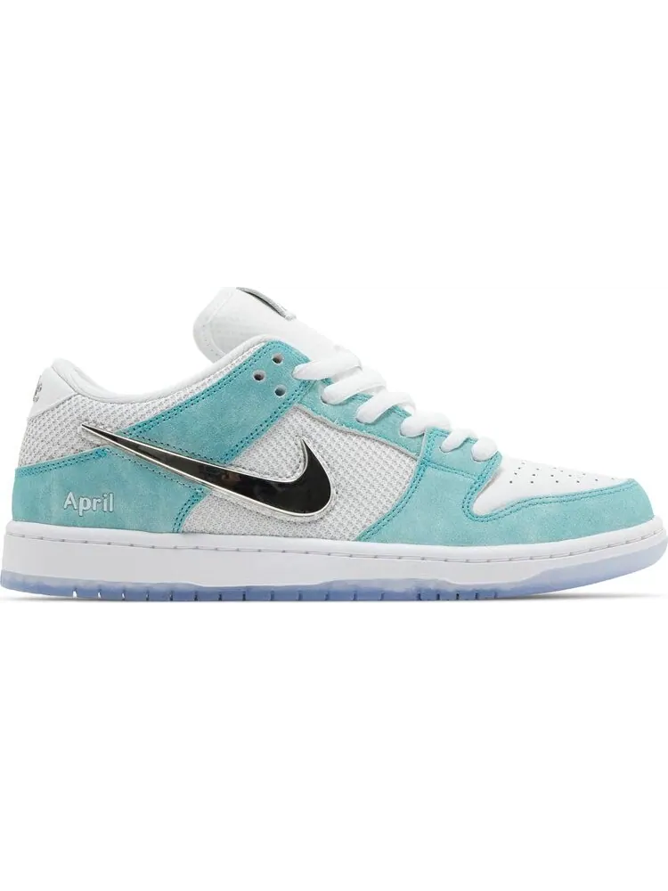 Кроссовки April Skateboards x Dunk Low SB 'Turbo Green' — изображение 1 из 4, зеленый