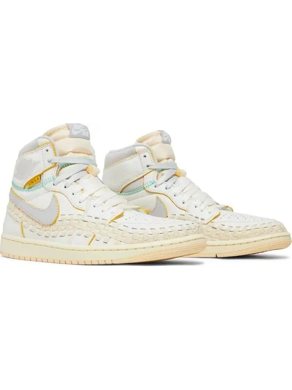 Кроссовки Union LA x Bephie's Beauty Supply x Air Jordan 1 Retro High OG SP «Лето 96-го» — изображение 2 из 5, бежевый