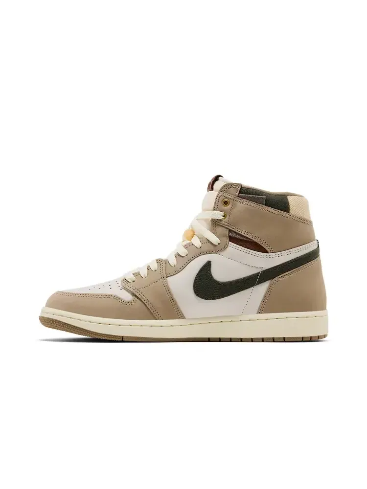 Кроссовки Air Jordan Wmns 1 Retro High OG — изображение 3 из 8, хаки