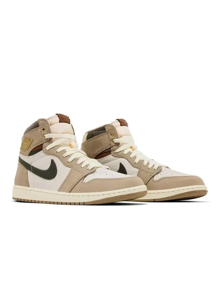 Кроссовки Air Jordan Wmns 1 Retro High OG — изображение 8 из 8, хаки