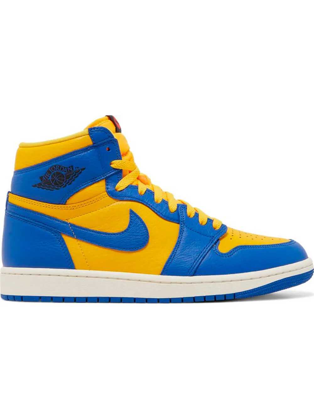 Кроссовки Air Jordan 1 Retro High OG 'Reverse Laney' — изображение 1 из 5, желтый/синий