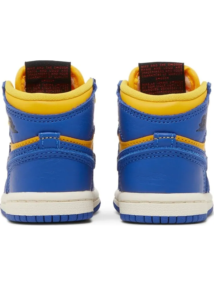 Кроссовки Air Jordan 1 Retro High OG TD Reverse Laney — изображение 6 из 8, желтый