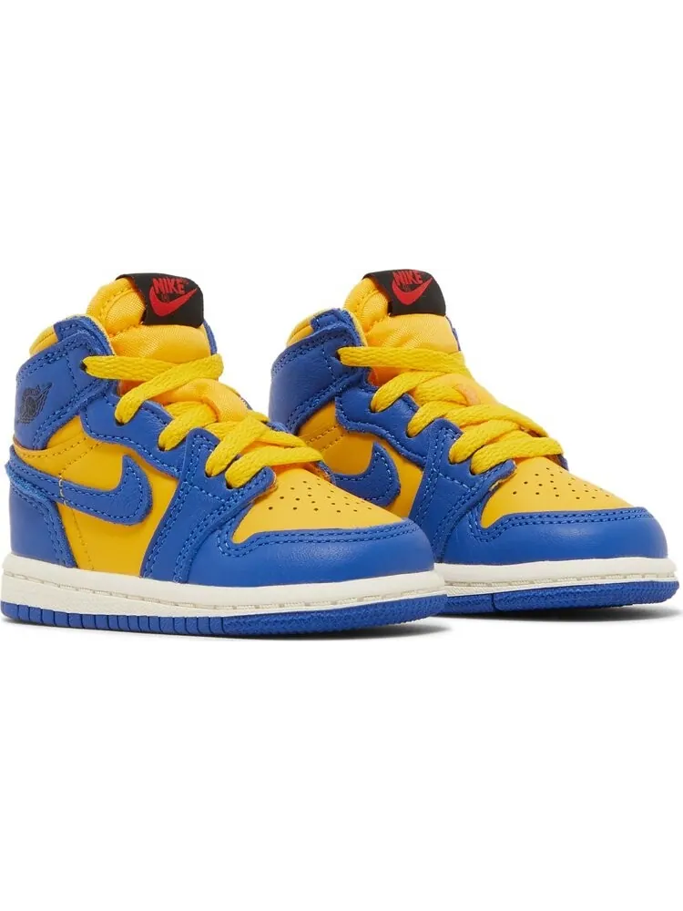 Кроссовки Air Jordan 1 Retro High OG TD Reverse Laney — изображение 8 из 8, желтый