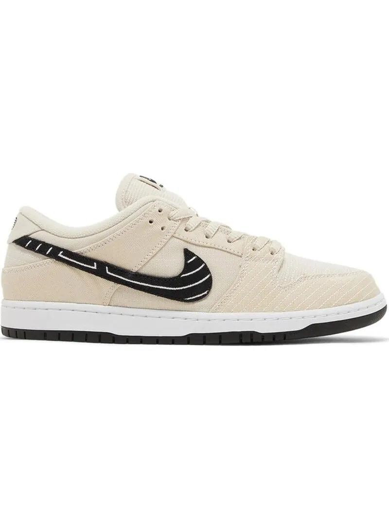 Кроссовки Nike Albino & Preto x Dunk Low SB 'Jiu-Jitsu' — изображение 1 из 6, бежевый/мультиколор