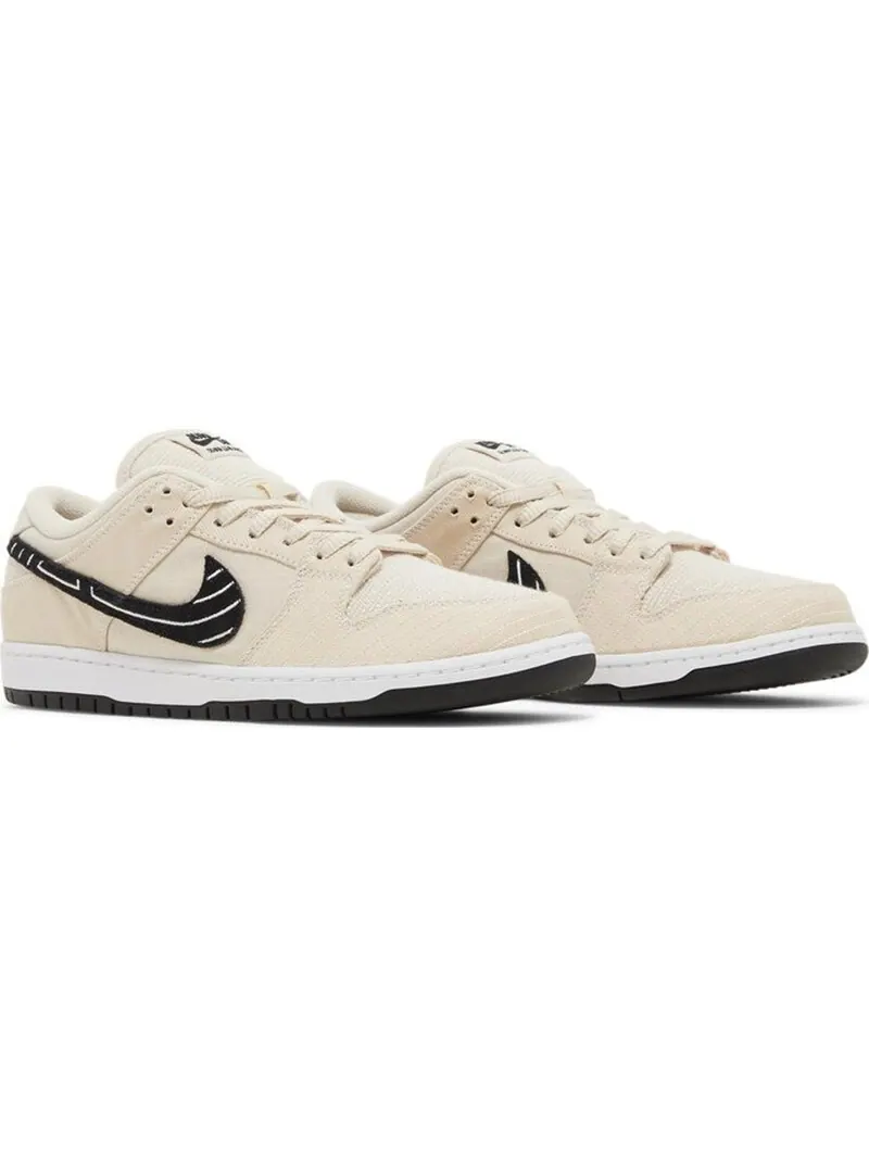Кроссовки Nike Albino & Preto x Dunk Low SB 'Jiu-Jitsu' — изображение 2 из 6, бежевый/мультиколор