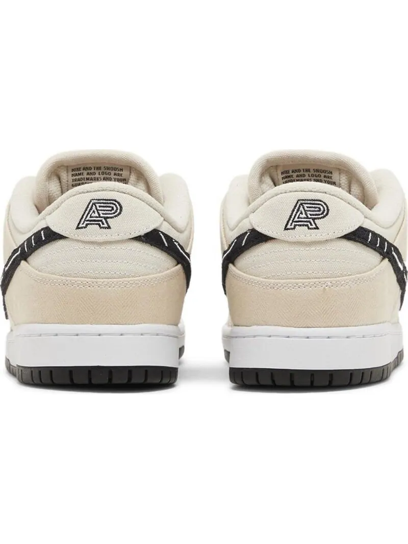 Кроссовки Nike Albino & Preto x Dunk Low SB 'Jiu-Jitsu' — изображение 3 из 6, бежевый/мультиколор