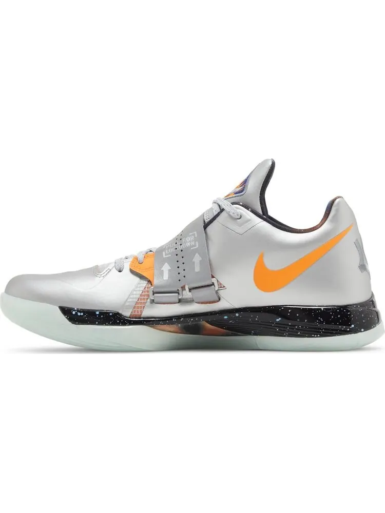Кроссовки Zoom KD 4 'All Star - Galaxy' 2024 — изображение 3 из 4, серебряный
