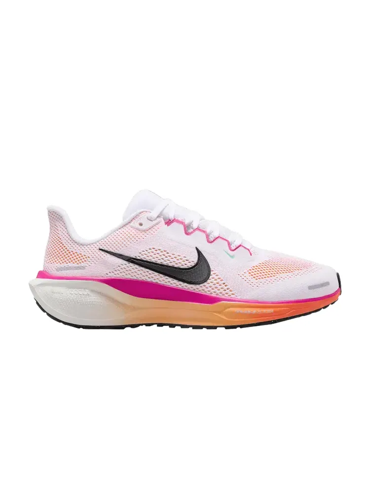 Кроссовки Nike Wmns Air Zoom Pegasus 41 'White Black Fire Pink' — изображение 1 из 1, белый