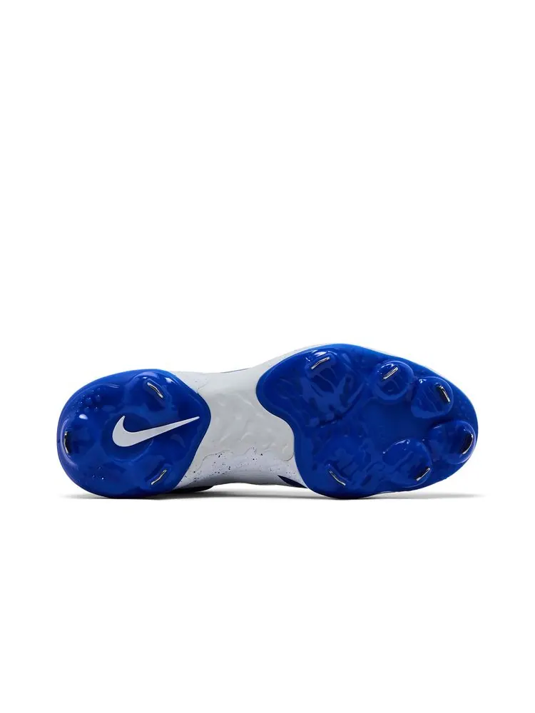 Кроссовки Alpha Huarache Elite 4 Mid 'White Hyper Royal' — изображение 4 из 8, белый