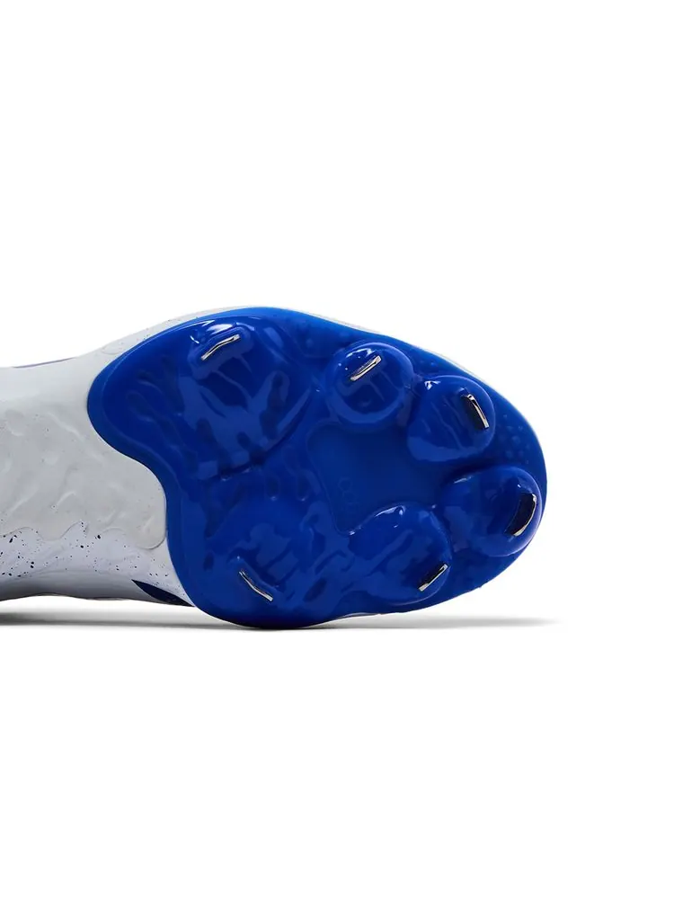 Кроссовки Alpha Huarache Elite 4 Mid 'White Hyper Royal' — изображение 5 из 8, белый