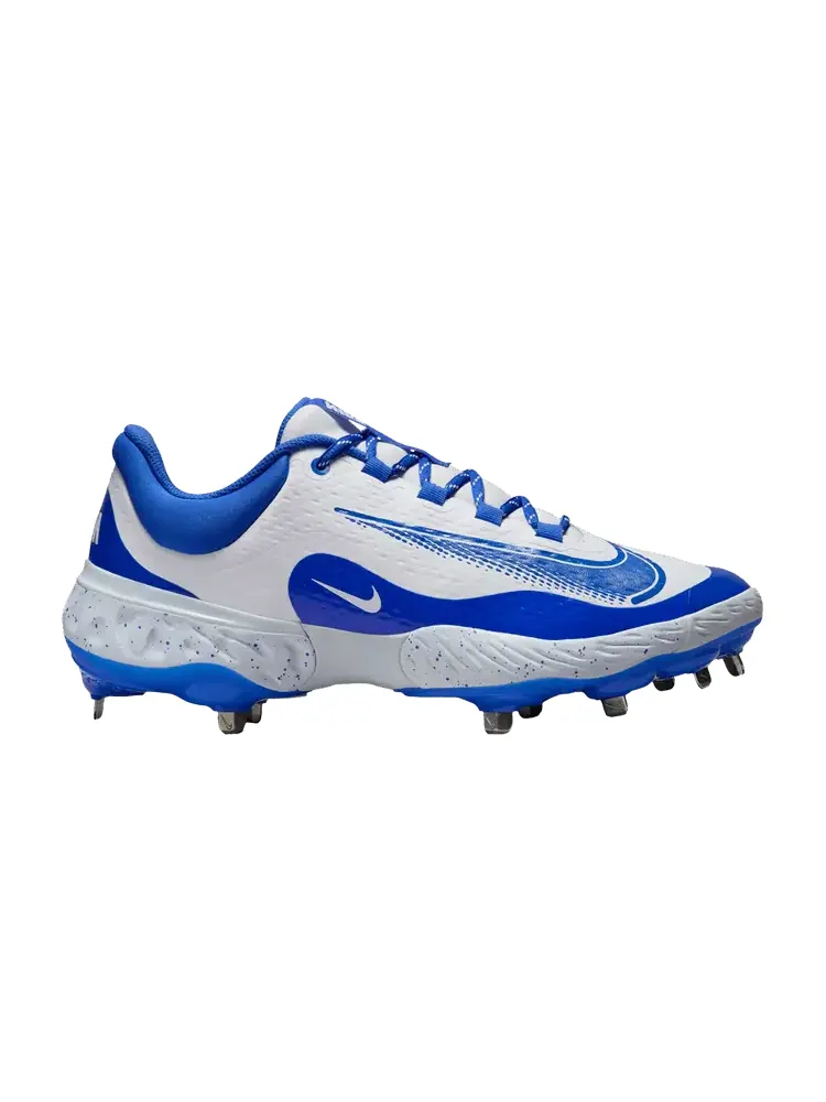 Кроссовки Alpha Huarache Elite 4 Low 'White Hyper Royal' — изображение 1 из 1, белый
