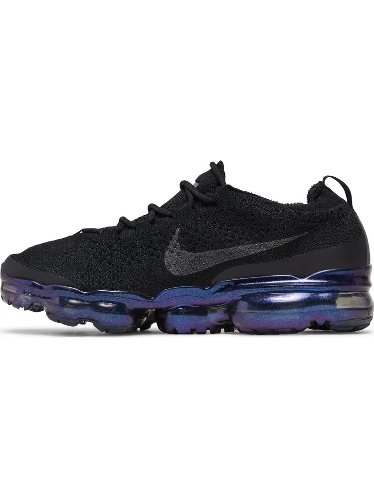 Кроссовки Wmns Air VaporMax 2023 Flyknit 'Black Iridescent' — изображение 3 из 4, черный