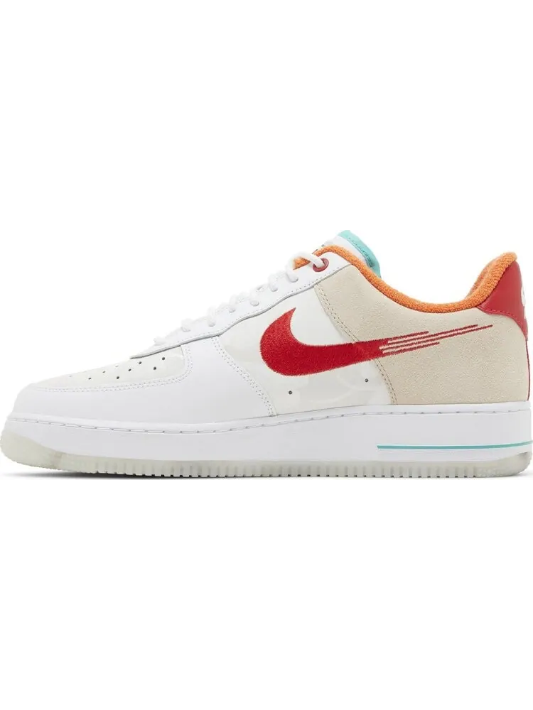Кроссовки Air Force 1 '07 Premium 'Leap High' — изображение 3 из 4, белый