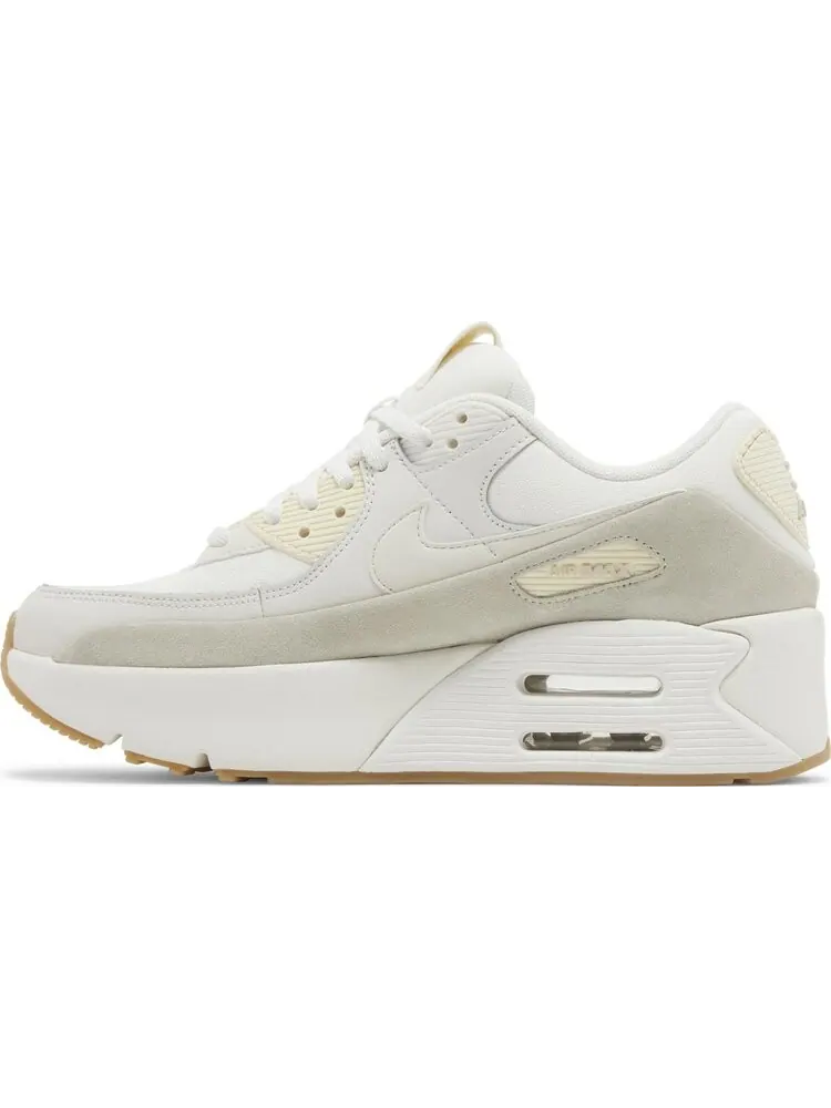 Женские кроссовки Nike Air Max 90 'Sail Light Orewood' — изображение 3 из 4, бежевый