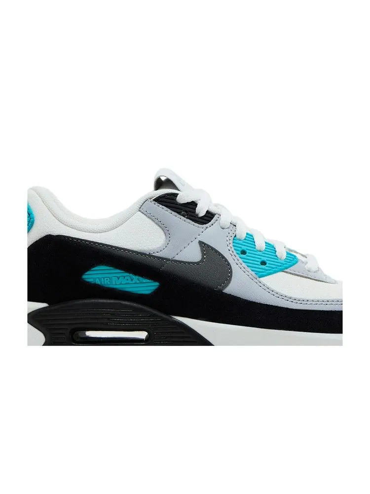 Кроссовки Nike Wmns Air Max 90 LV9 'Laser Blue' — изображение 3 из 9, белый/серый/черный/серый