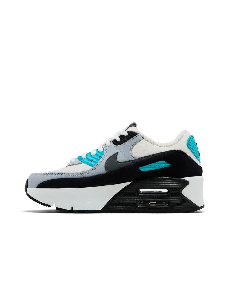 Кроссовки Nike Wmns Air Max 90 LV9 'Laser Blue' — изображение 4 из 9, белый/серый/черный/серый