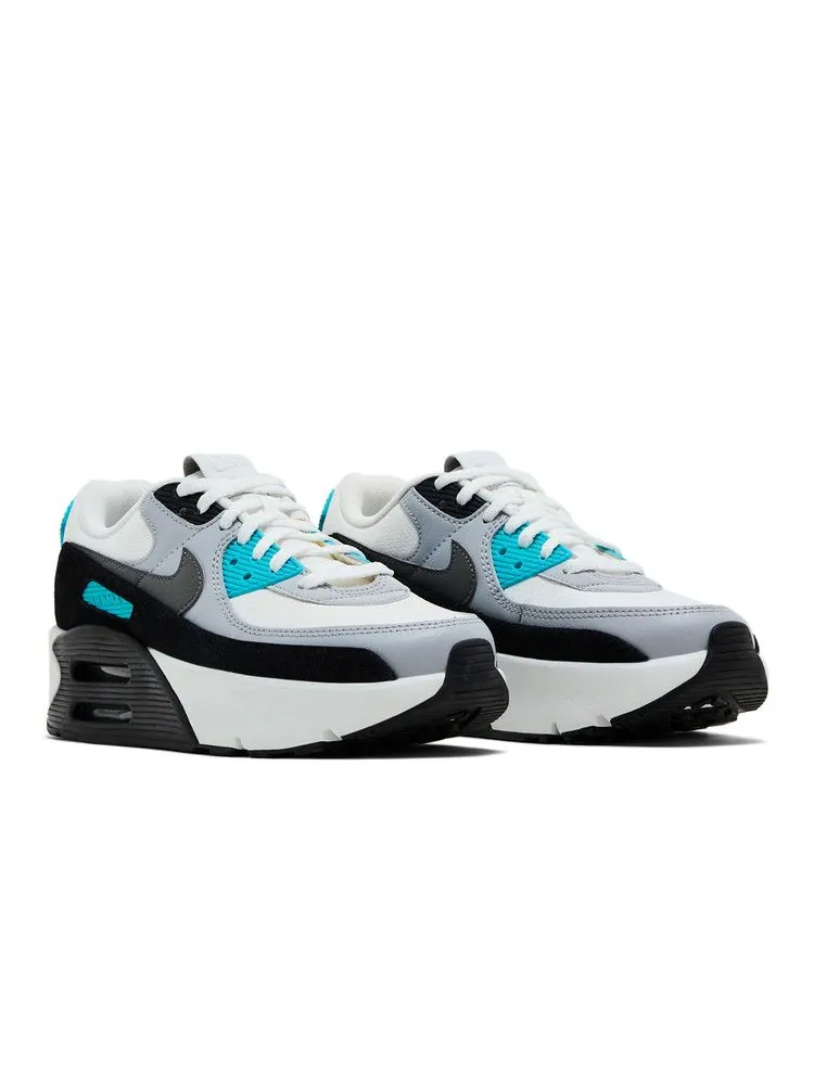 Кроссовки Nike Wmns Air Max 90 LV9 'Laser Blue' — изображение 9 из 9, белый/серый/черный/серый