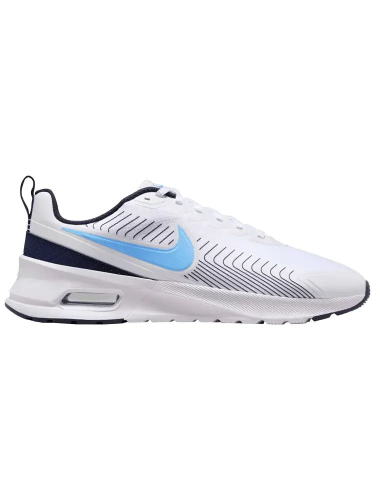 Кроссовки Nike Air Max Nuaxis 'White University Blue' — изображение 1 из 1, белый