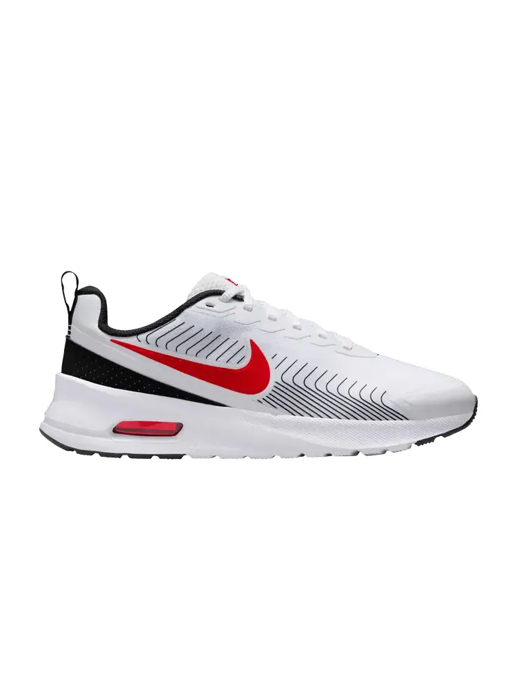 Кроссовки Air Max Nuaxis 'White Black University Red' — изображение 1 из 1, белый черный красный