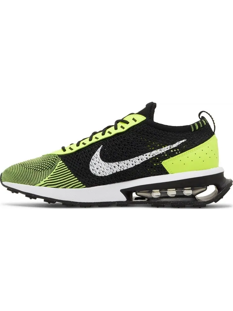 Кроссовки Air Max Flyknit Racer 'Volt' — изображение 3 из 4, зеленый