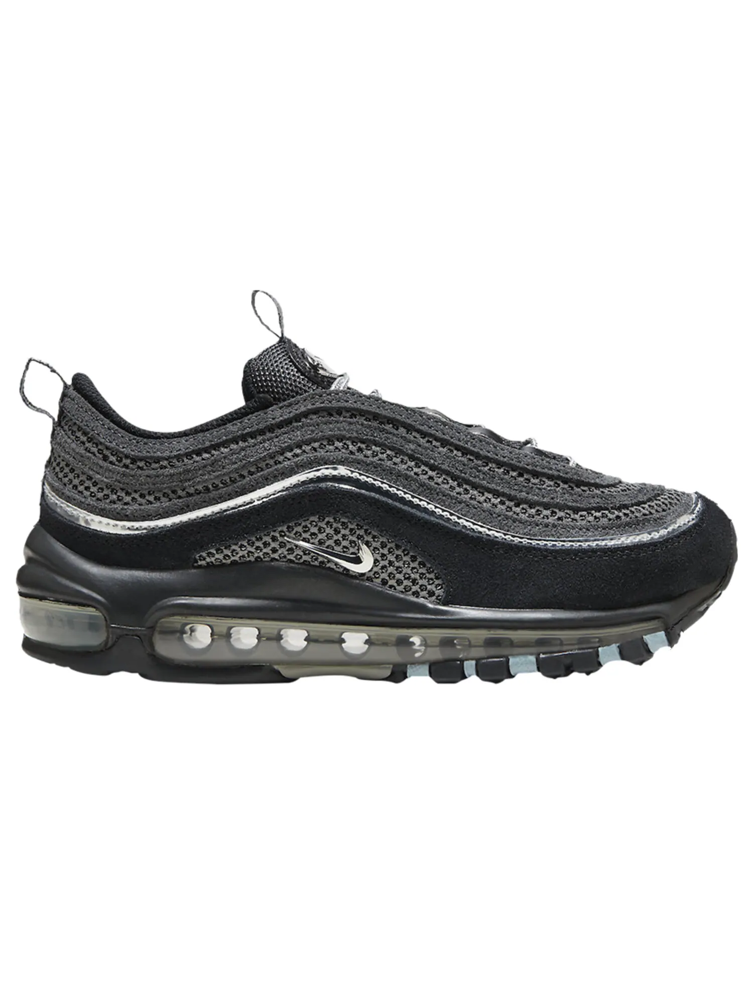 Кроссовки Nike Air Max 97 'Black Chrome' — изображение 1 из 1, черный