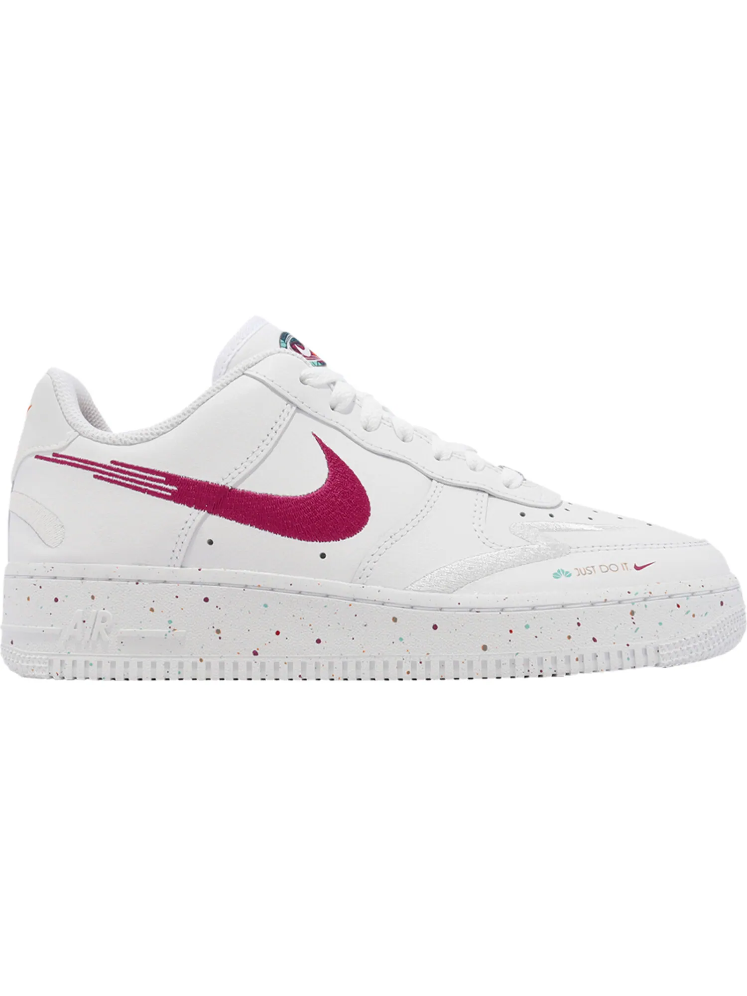 Кроссовки Nike Wmns Air Force 1 — изображение 1 из 1, белый-красный