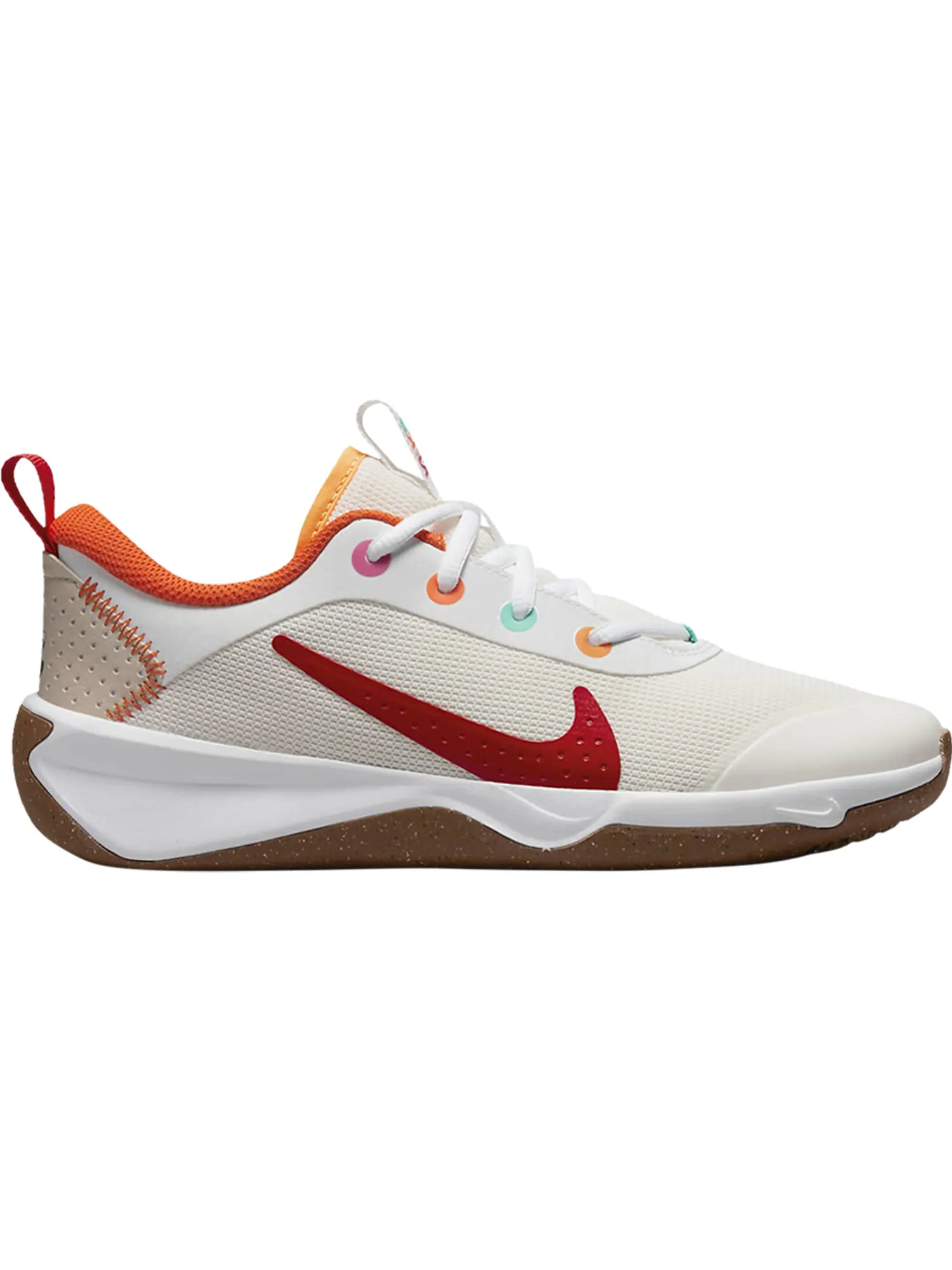 Кроссовки Nike Omni Multi Court GS — изображение 1 из 1, белый-красный