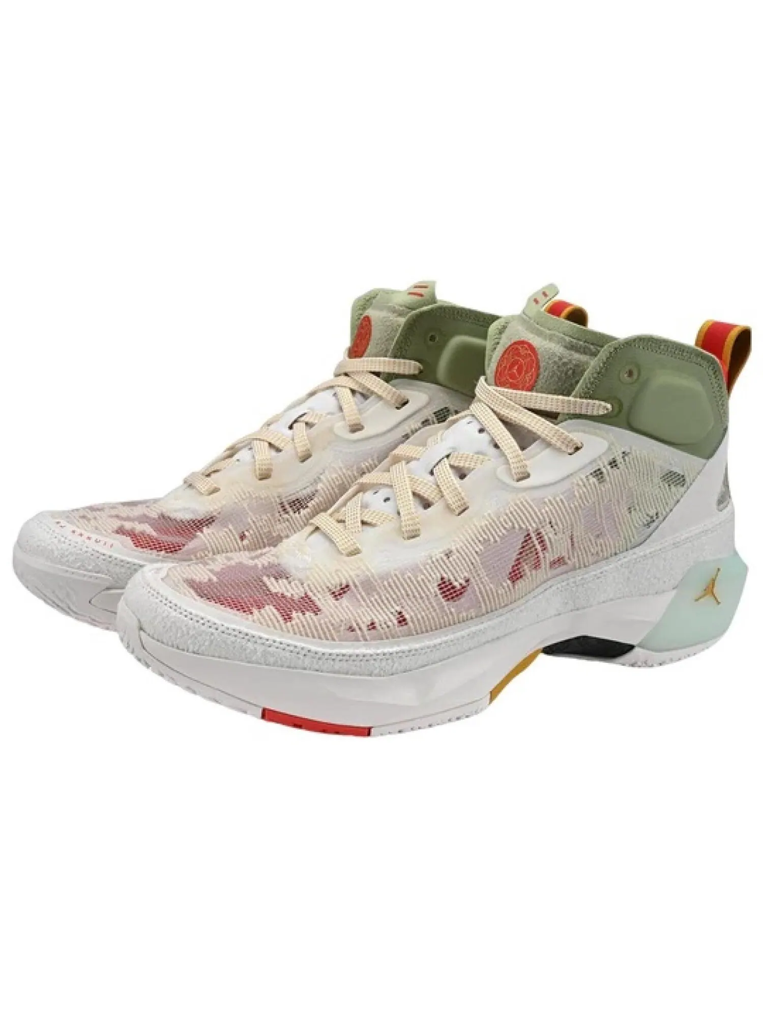 Кроссовки Nike Air Jordan 37 PF 'Year of the Rabbit' — изображение 2 из 5, кремовый/мультиколор