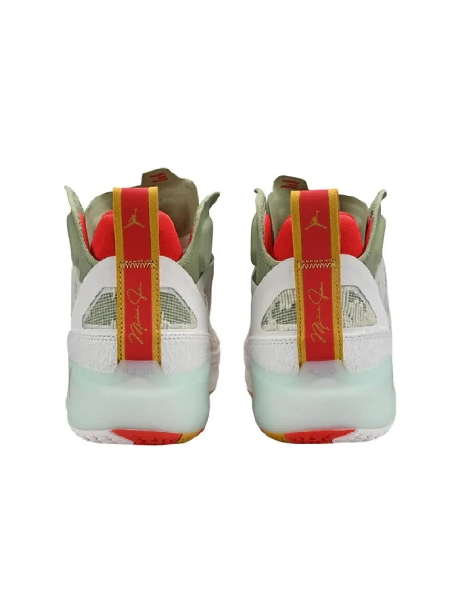 Кроссовки Nike Air Jordan 37 PF 'Year of the Rabbit' — изображение 4 из 5, кремовый/мультиколор