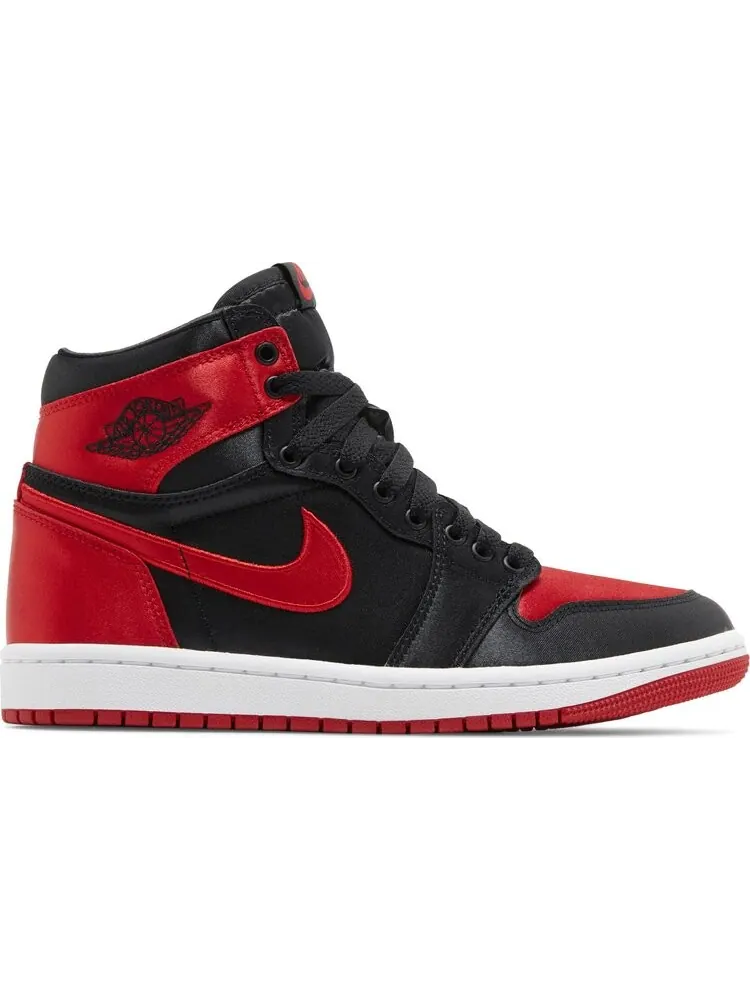 Кроссовки Wmns Air Jordan 1 Retro High OG 'Satin Bred' 2023 — изображение 1 из 4, красный