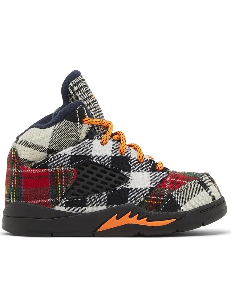 Кроссовки Air Jordan 5 Retro TD 'Plaid' — изображение 1 из 4, мульти