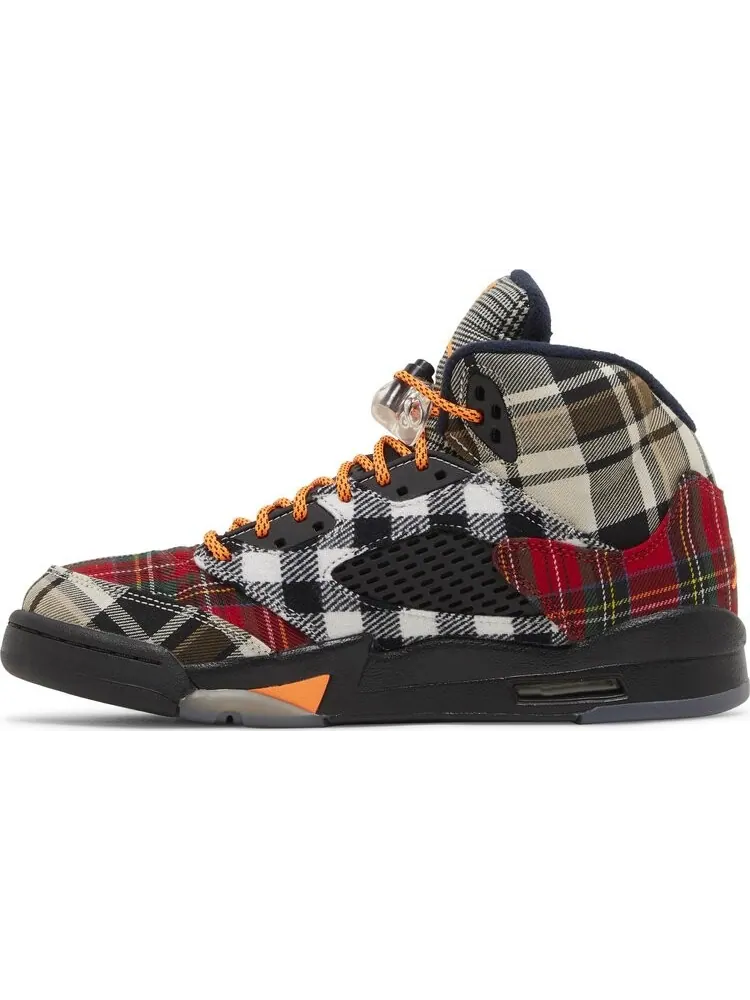 Кроссовки Air Jordan 5 Retro GS 'Plaid' — изображение 3 из 4, мульти