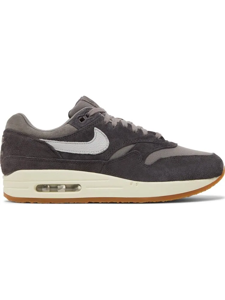 Кроссовки Nike Air Max 1 Premium 'Crepe - Soft Grey' — изображение 1 из 6, серый