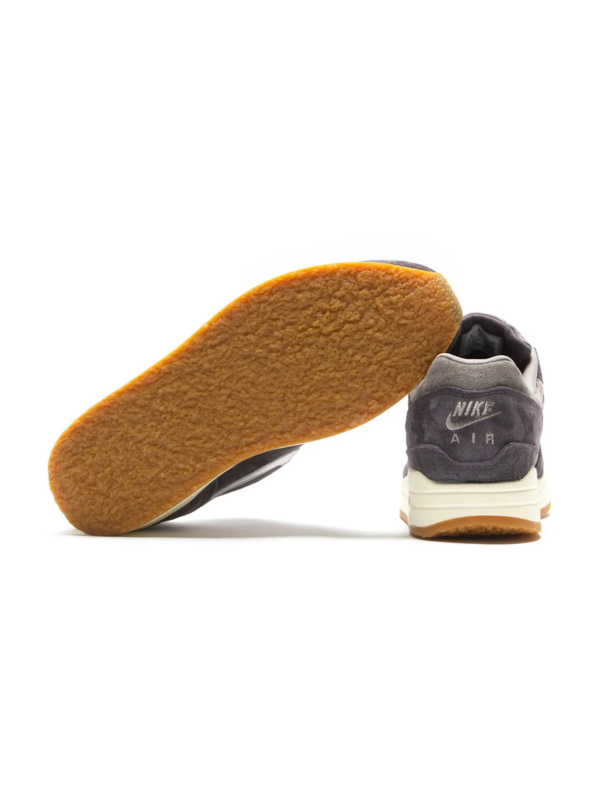 Кроссовки Nike Air Max 1 Premium 'Crepe - Soft Grey' — изображение 6 из 6, серый
