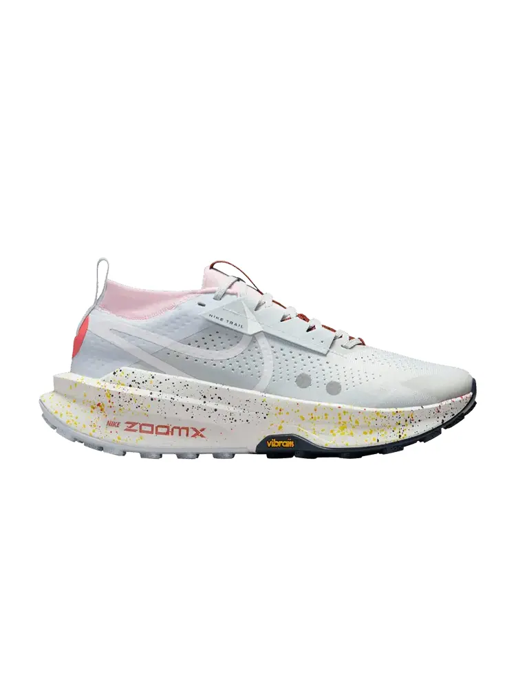 Кроссовки ZoomX Zegama 2 'Platinum Paint Splatter' — изображение 1 из 1, платиновый