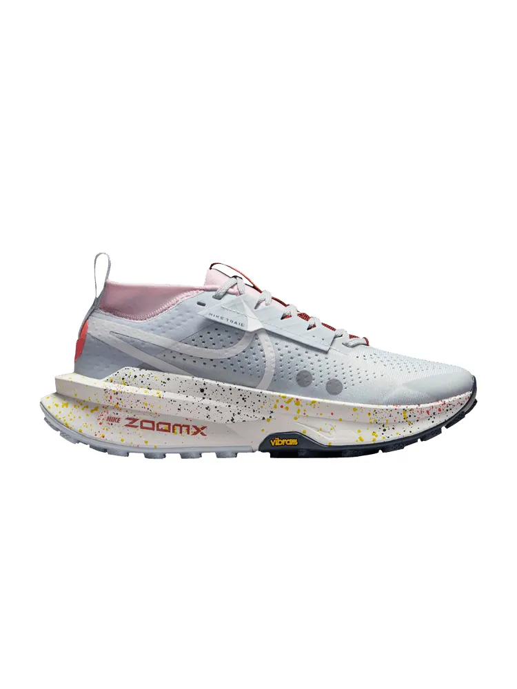 Кроссовки Wmns ZoomX Zegama 2 'Platinum Paint Splatter' — изображение 1 из 1, платиновый