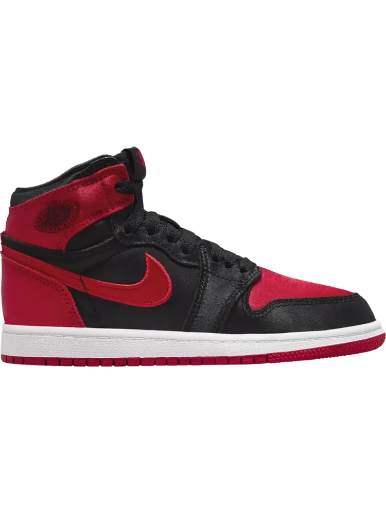 Кроссовки Air Jordan 1 Retro High OG PS 'Satin Bred' 2023 — изображение 1 из 1, красный